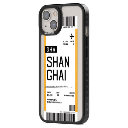 Personalised Shanghai Boarding Pass