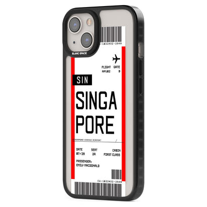 Personalised Singapore Boarding Pass