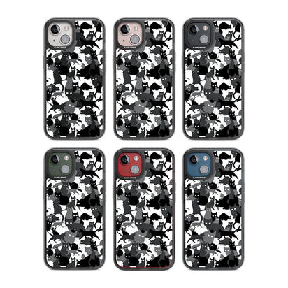 Black & White Cat Camouflage