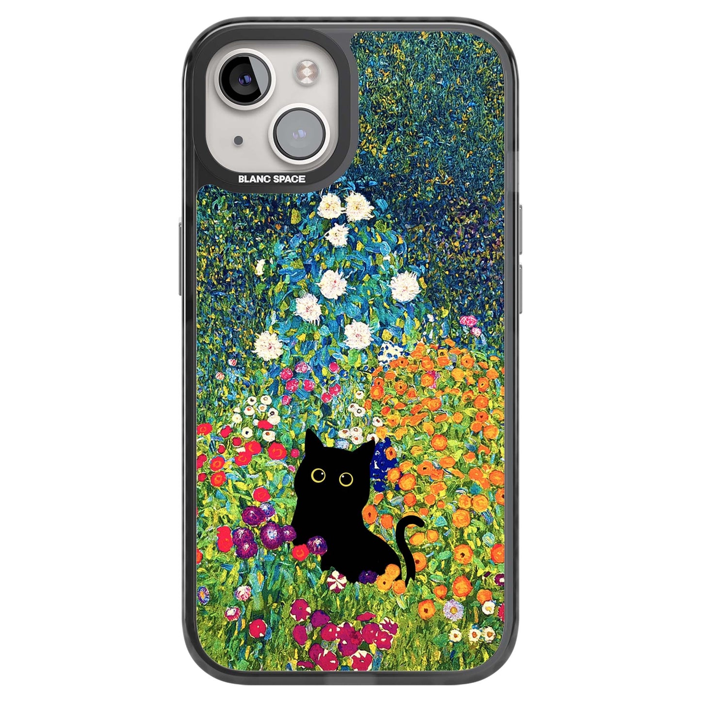Cat in Klimt's Garden
