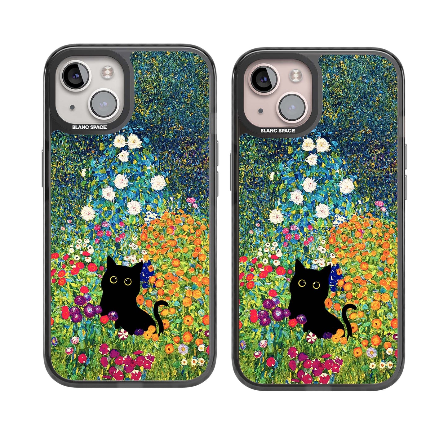 Cat in Klimt's Garden