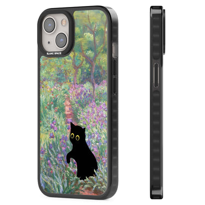 Cat in Monet's Giverny Garden