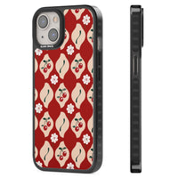 Vintage Cherry Diamond Pattern