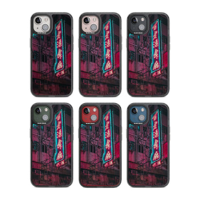 Neon-Kanji-Stadtbild