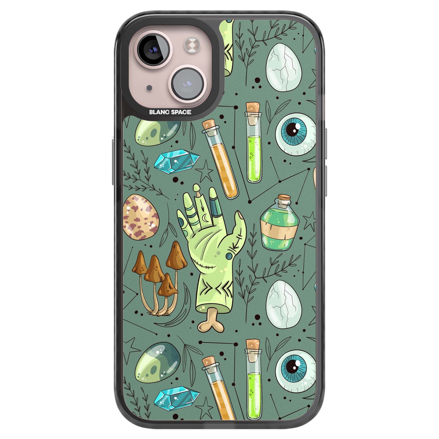 Motif expérimental de dessin animé pour Halloween