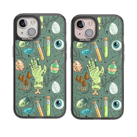 Motif expérimental de dessin animé pour Halloween