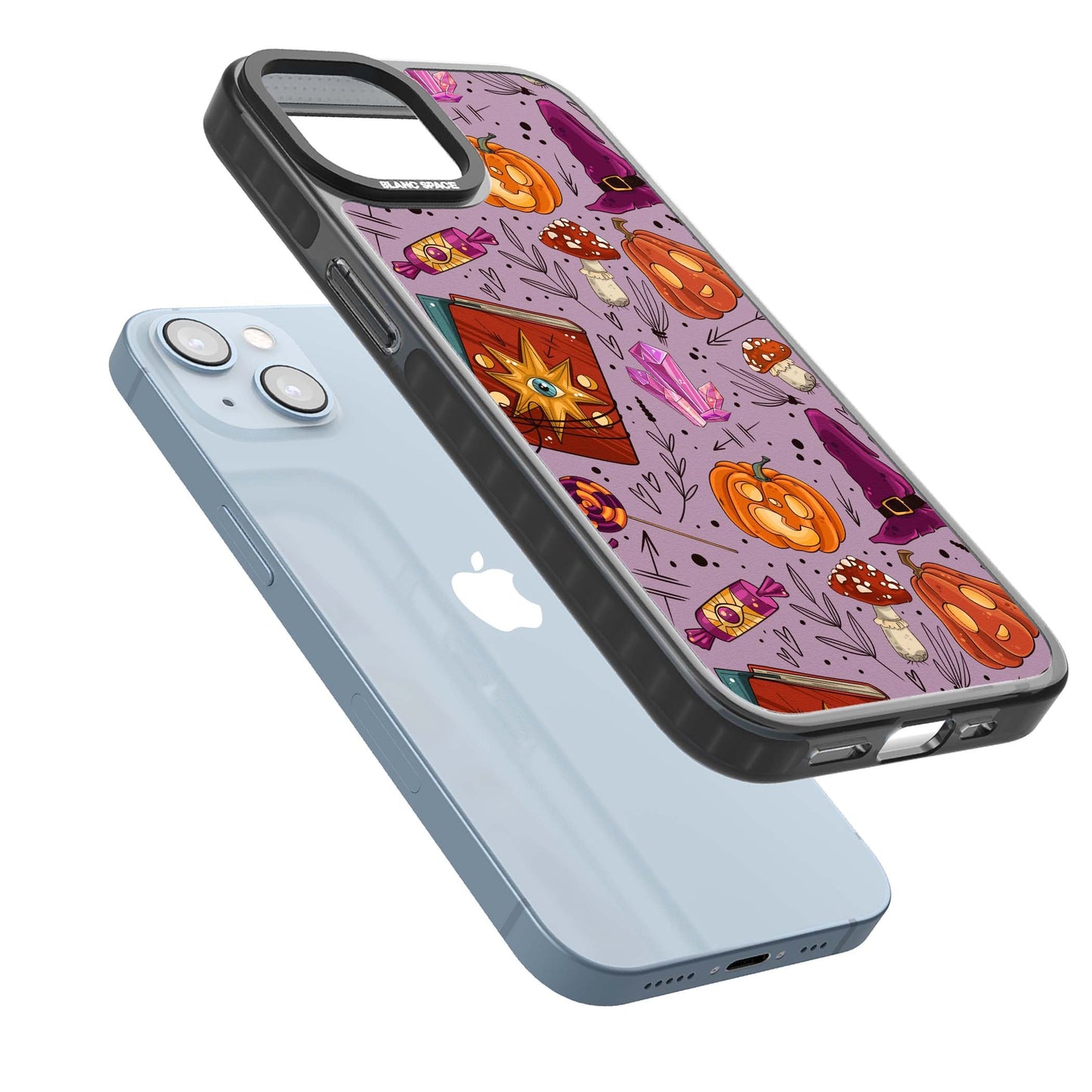 Witchy Cartoon Halloween Pattern