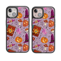 Witchy Cartoon Halloween Pattern