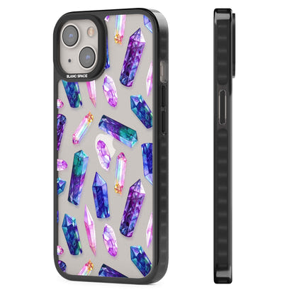 Iridescent Prism Crystals