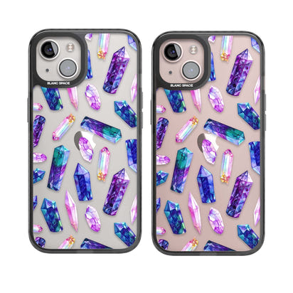 Iridescent Prism Crystals