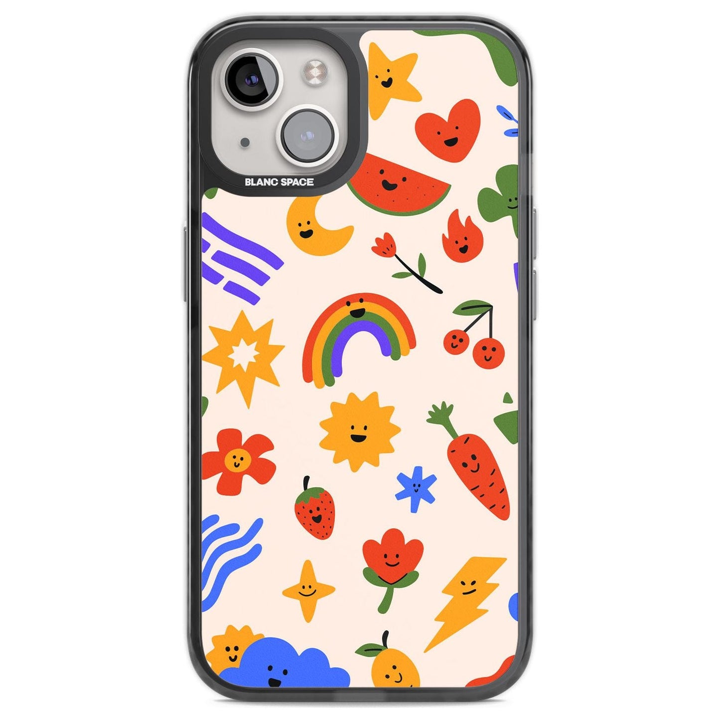 Verspielte Kawaii-Symbole