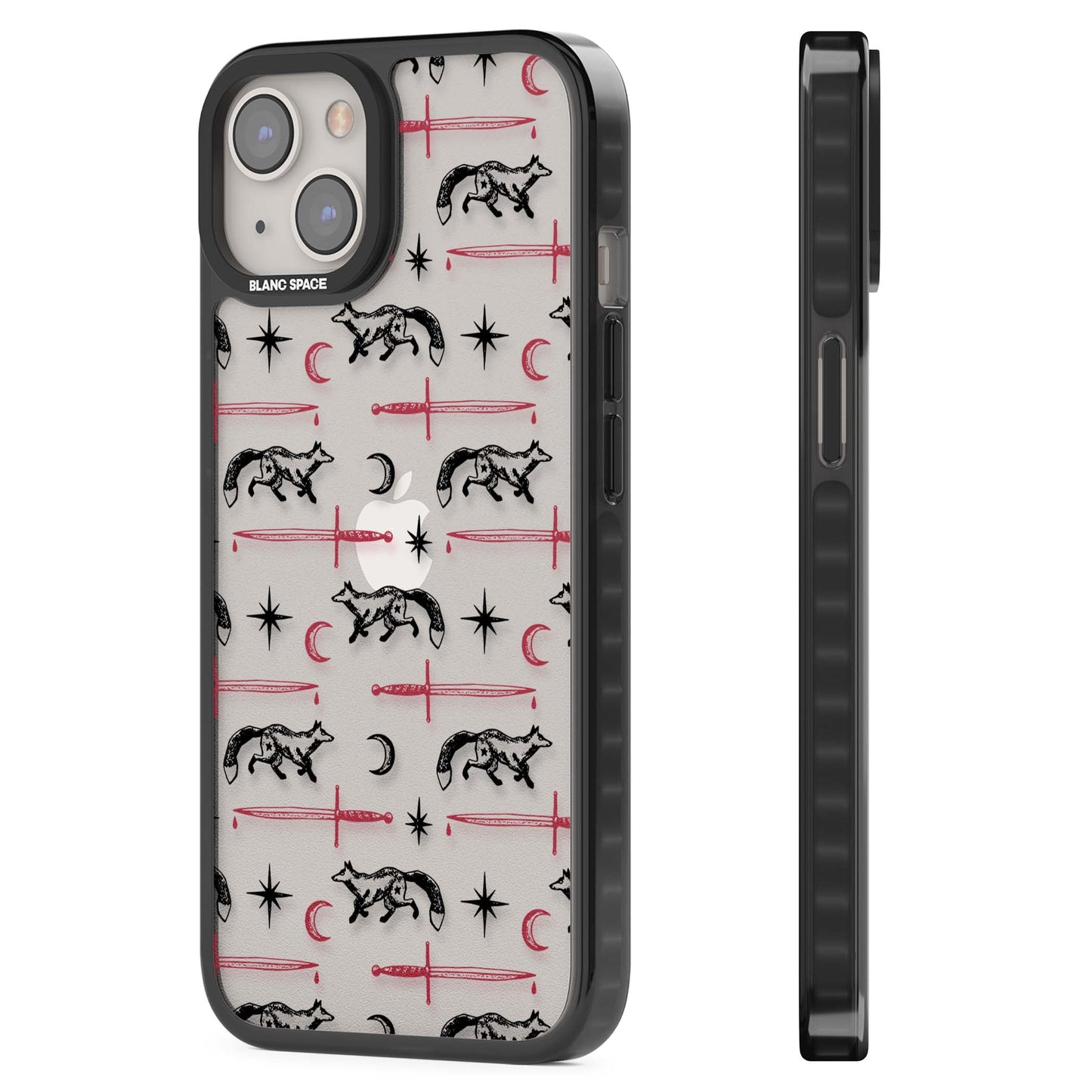 Motif renard et lame