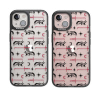 Motif renard et lame