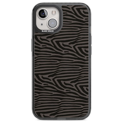 Dark Zebra Print