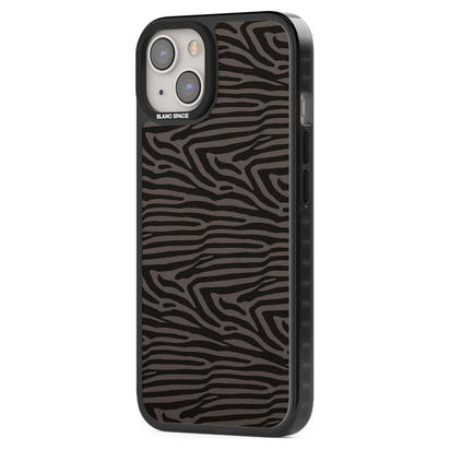 Dark Zebra Print