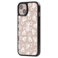 Motif de chien Westie