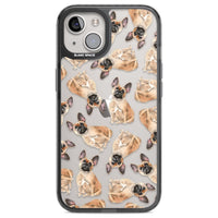 French Bulldog Watercolour Pattern