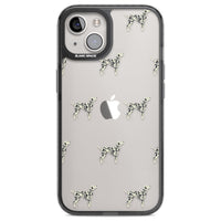 Motif de chien dalmatien