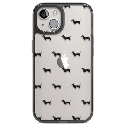 Dachshund Pattern Clear