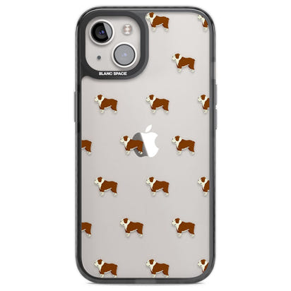 Motif bouledogue clair