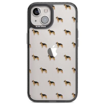 German Shepherd Pattern Clear