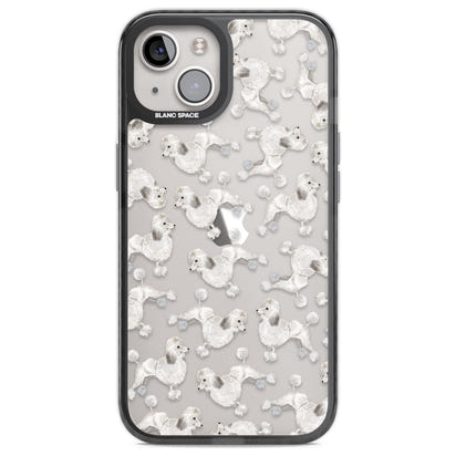 Pudel-Aquarellmuster