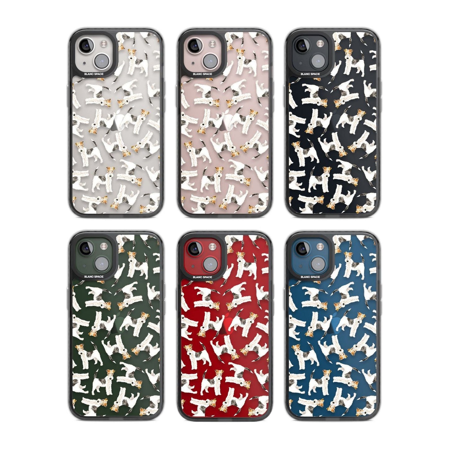 Wire Haired Fox Terrier Dog Pattern