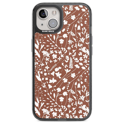 Bouquet de fleurs sauvages sur terre cuite