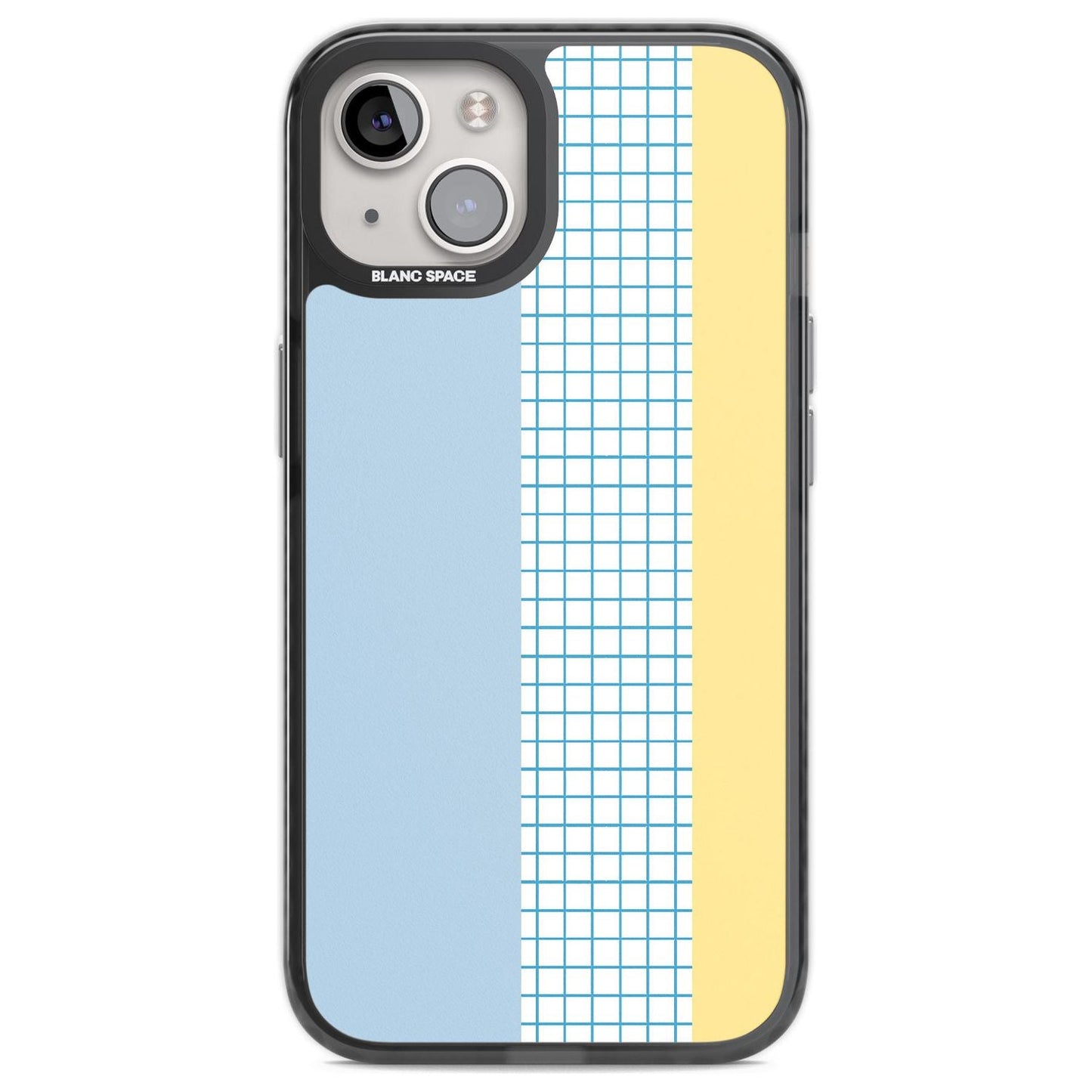 Abstract Grid Blue & Yellow