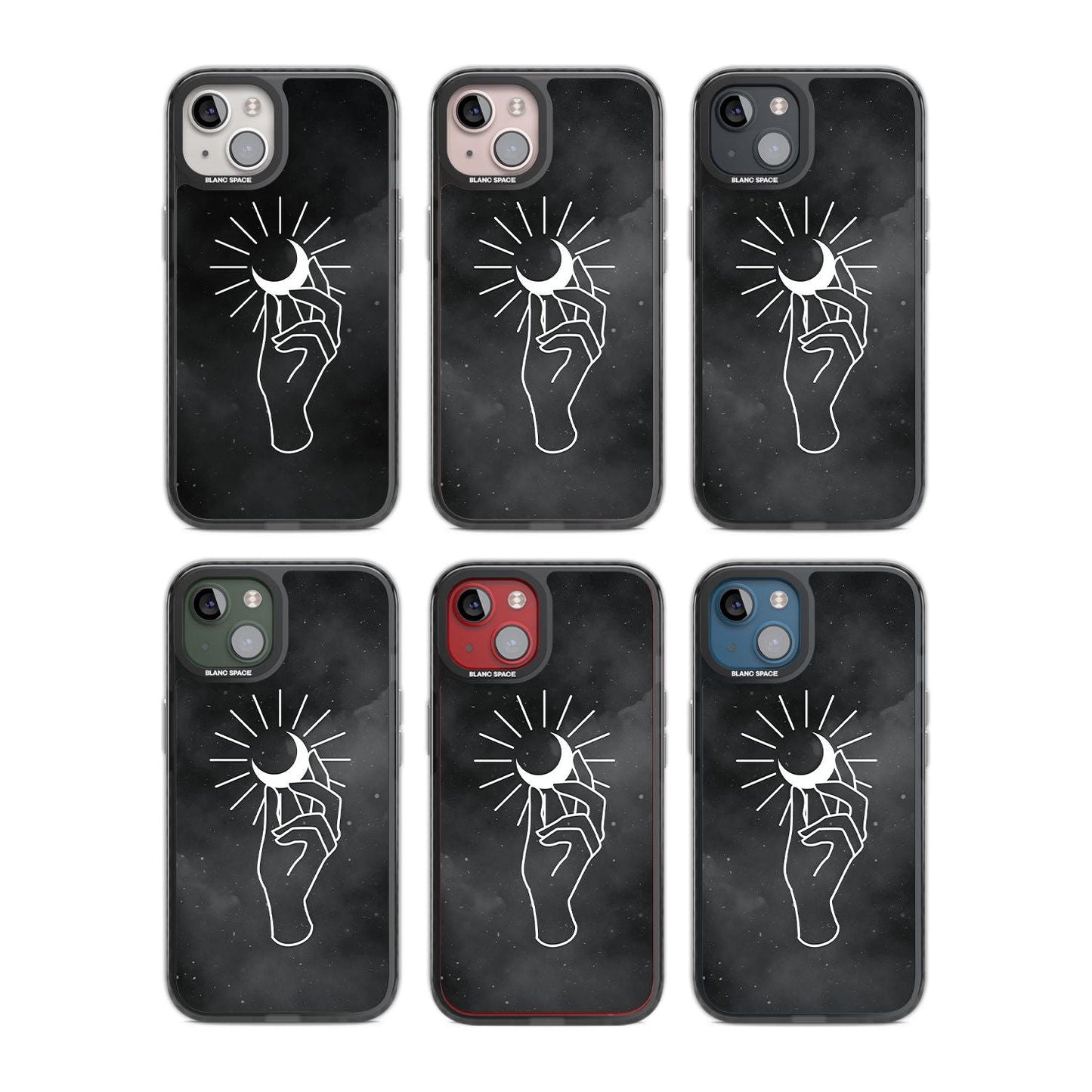 Hand Holding Celestial Moon