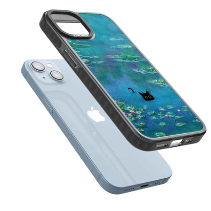 Cat in Monet's Water Lillies