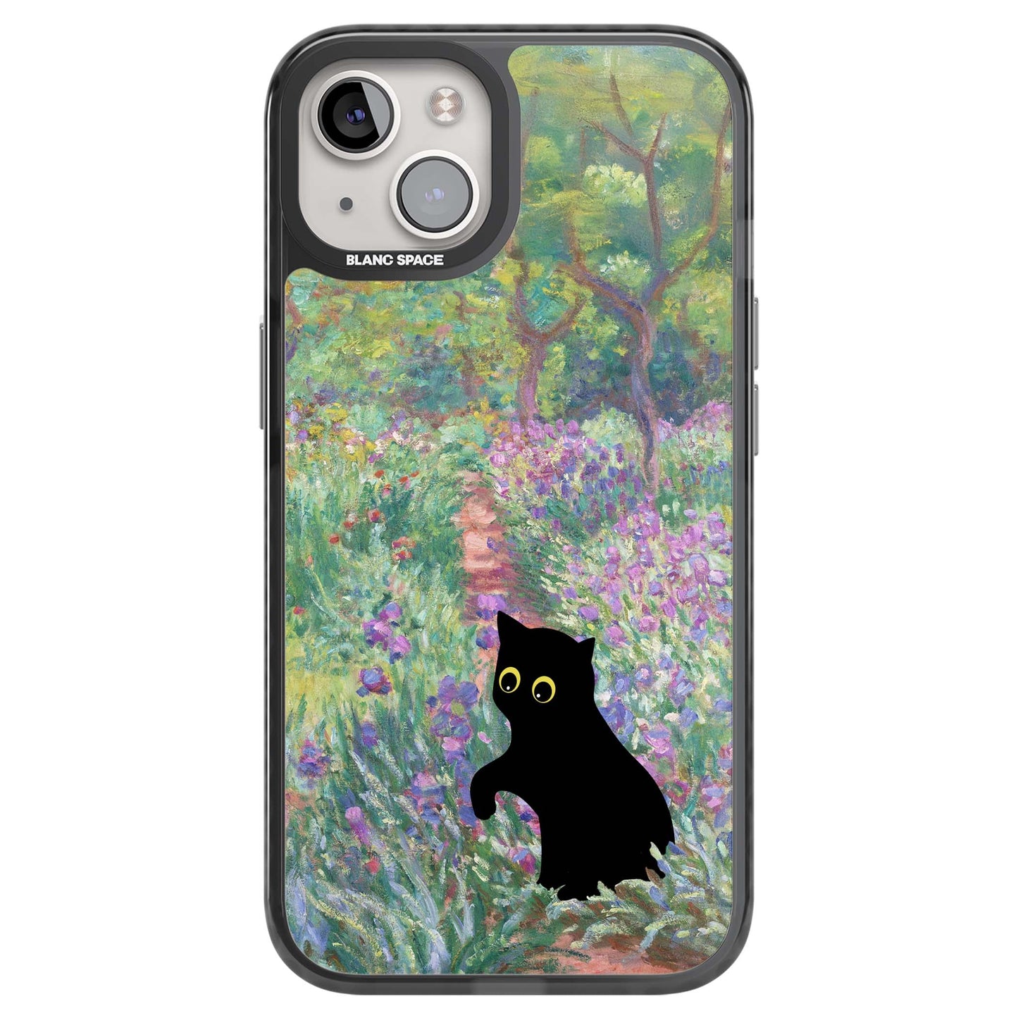 Cat in Monet's Giverny Garden