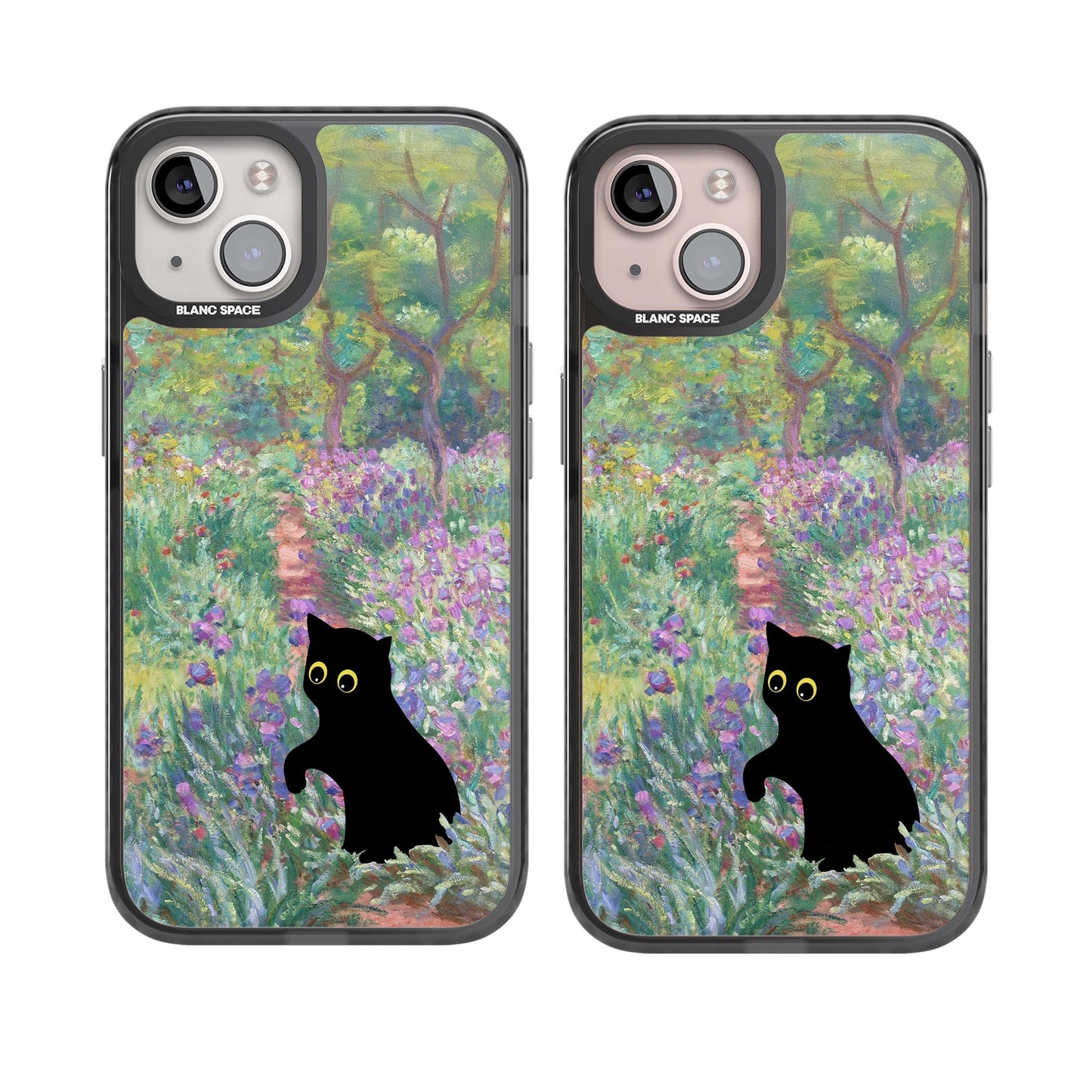 Cat in Monet's Giverny Garden