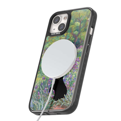 Cat in Monet's Giverny Garden