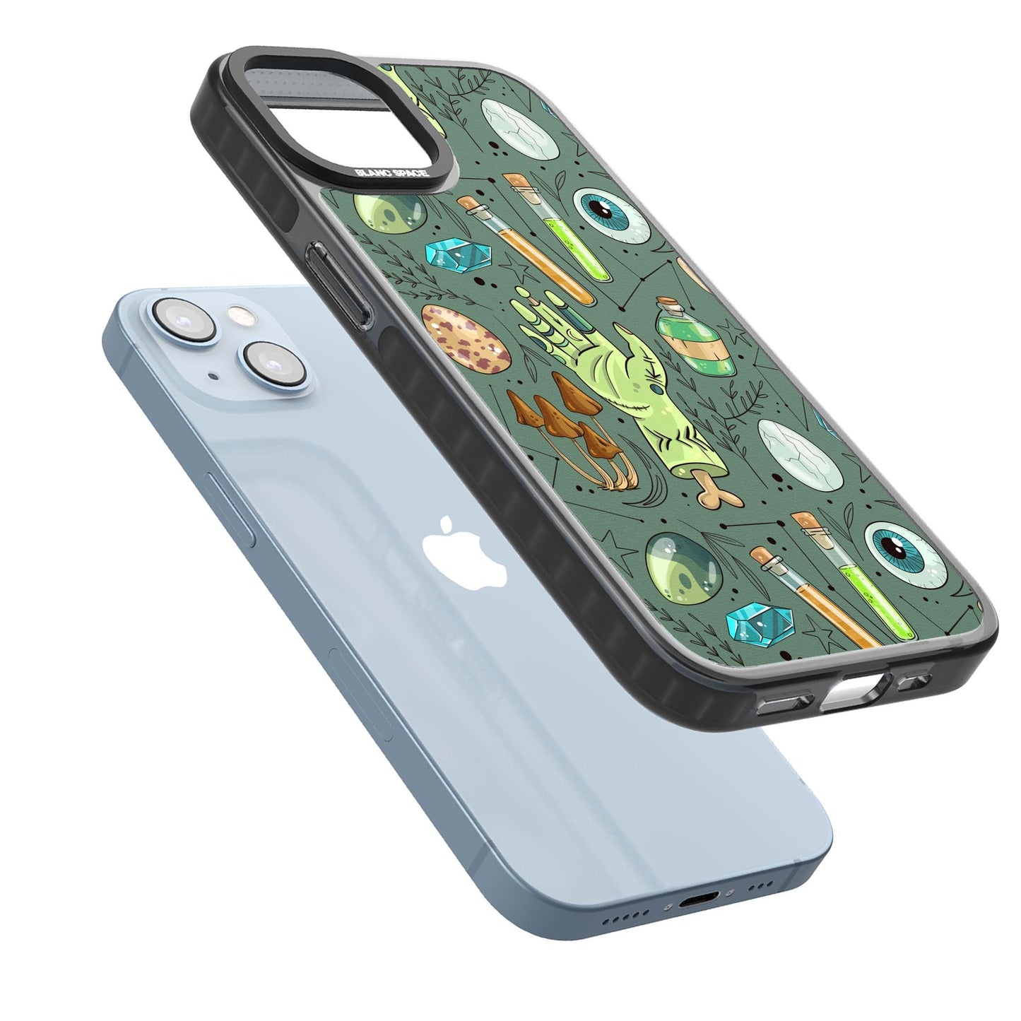 Motif expérimental de dessin animé pour Halloween