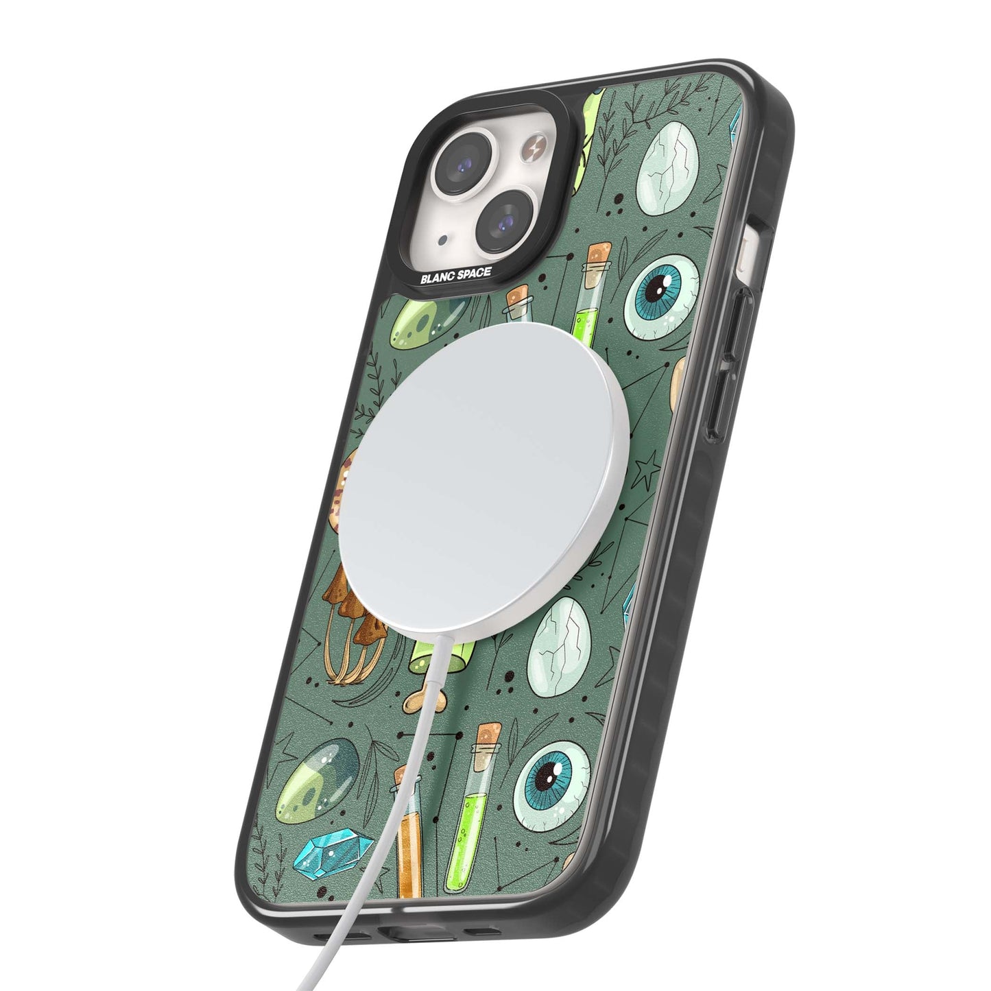 Motif expérimental de dessin animé pour Halloween