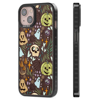 Goblincore Cartoon Halloween Pattern