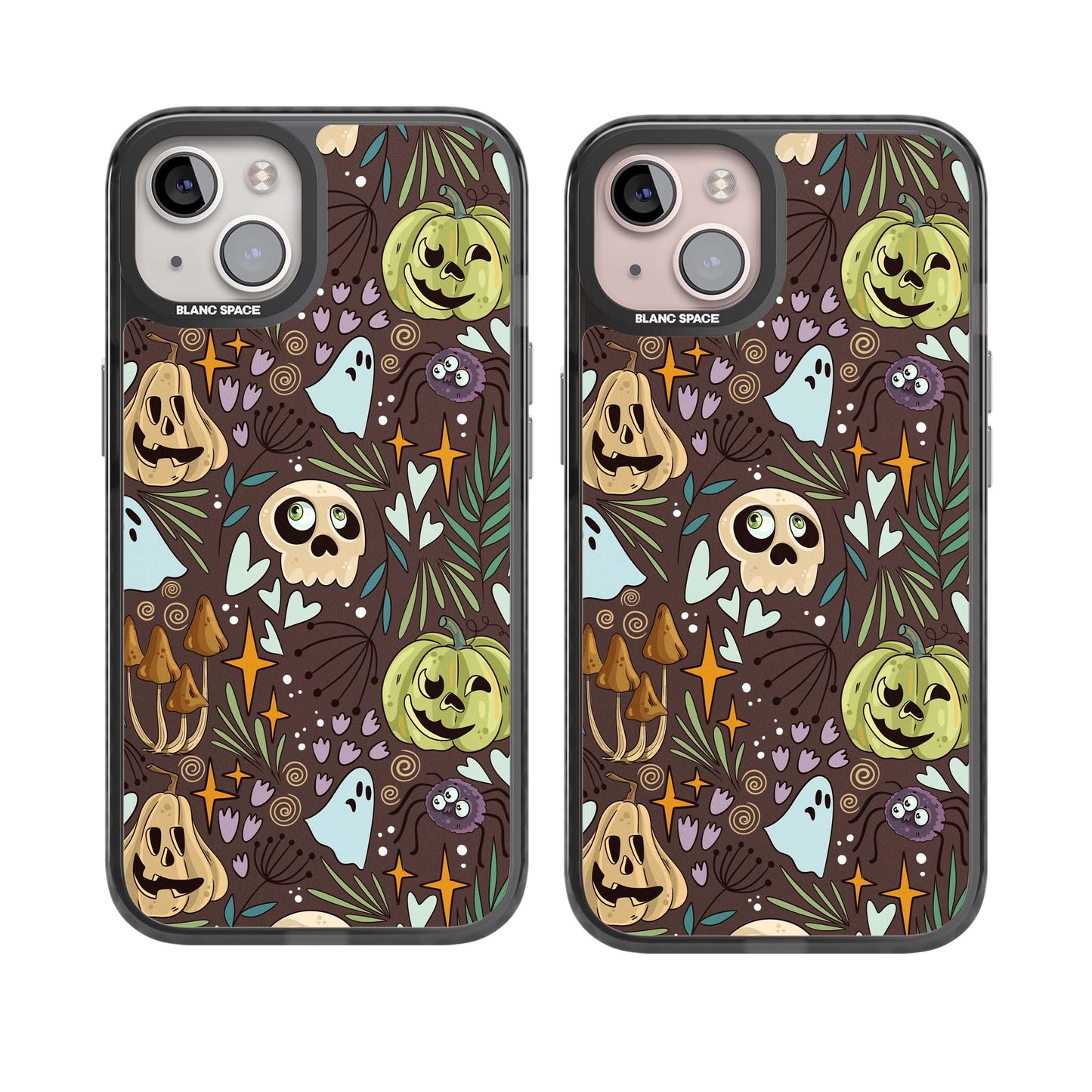 Goblincore Cartoon Halloween Pattern