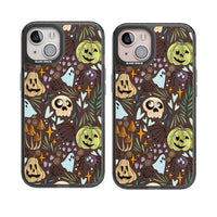 Goblincore Cartoon Halloween Pattern