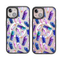 Iridescent Prism Crystals