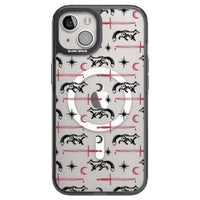 Motif renard et lame