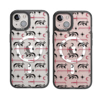 Motif renard et lame