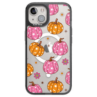 Motif de citrouilles Fleurs et Étoiles