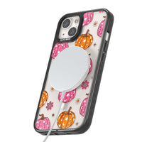 Motif de citrouilles Fleurs et Étoiles