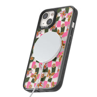 Wavy Butterfly Checked Pattern