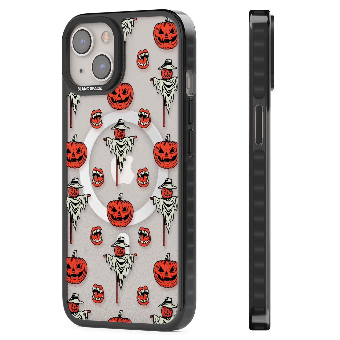 Retro Red Pumpkins & Scarecrows