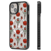 Retro Red Pumpkins & Scarecrows