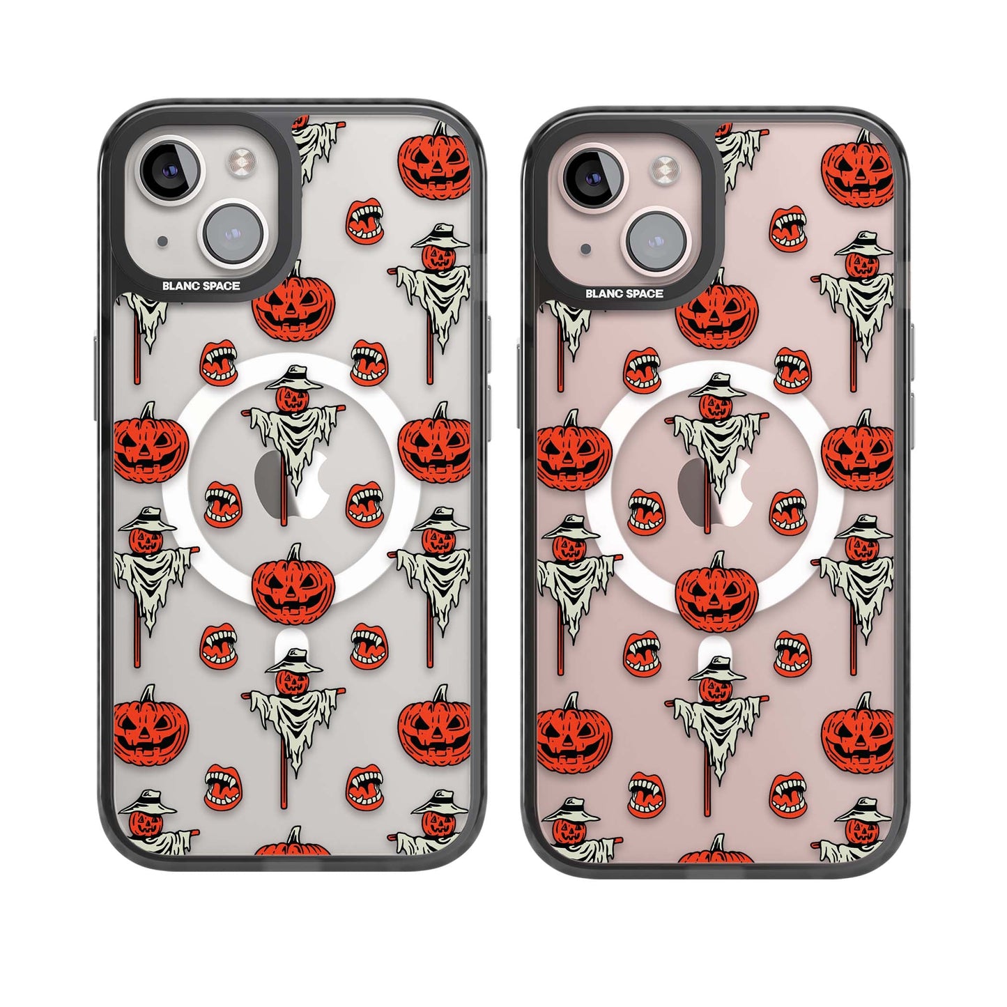 Retro Red Pumpkins & Scarecrows