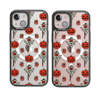 Retro Red Pumpkins & Scarecrows