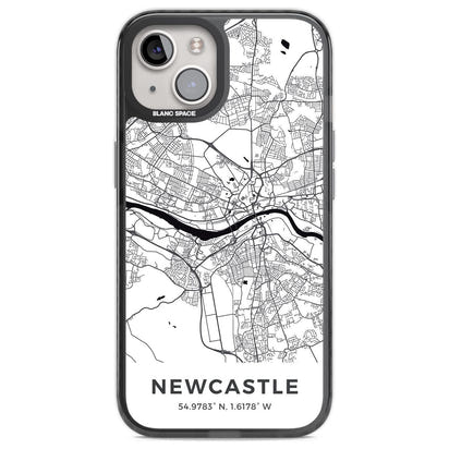 Stadtplan von Newcastle